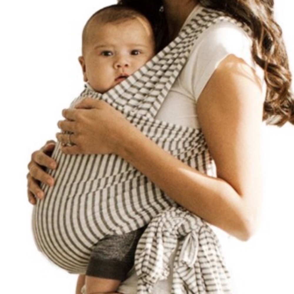 Grey and White Solly wrap